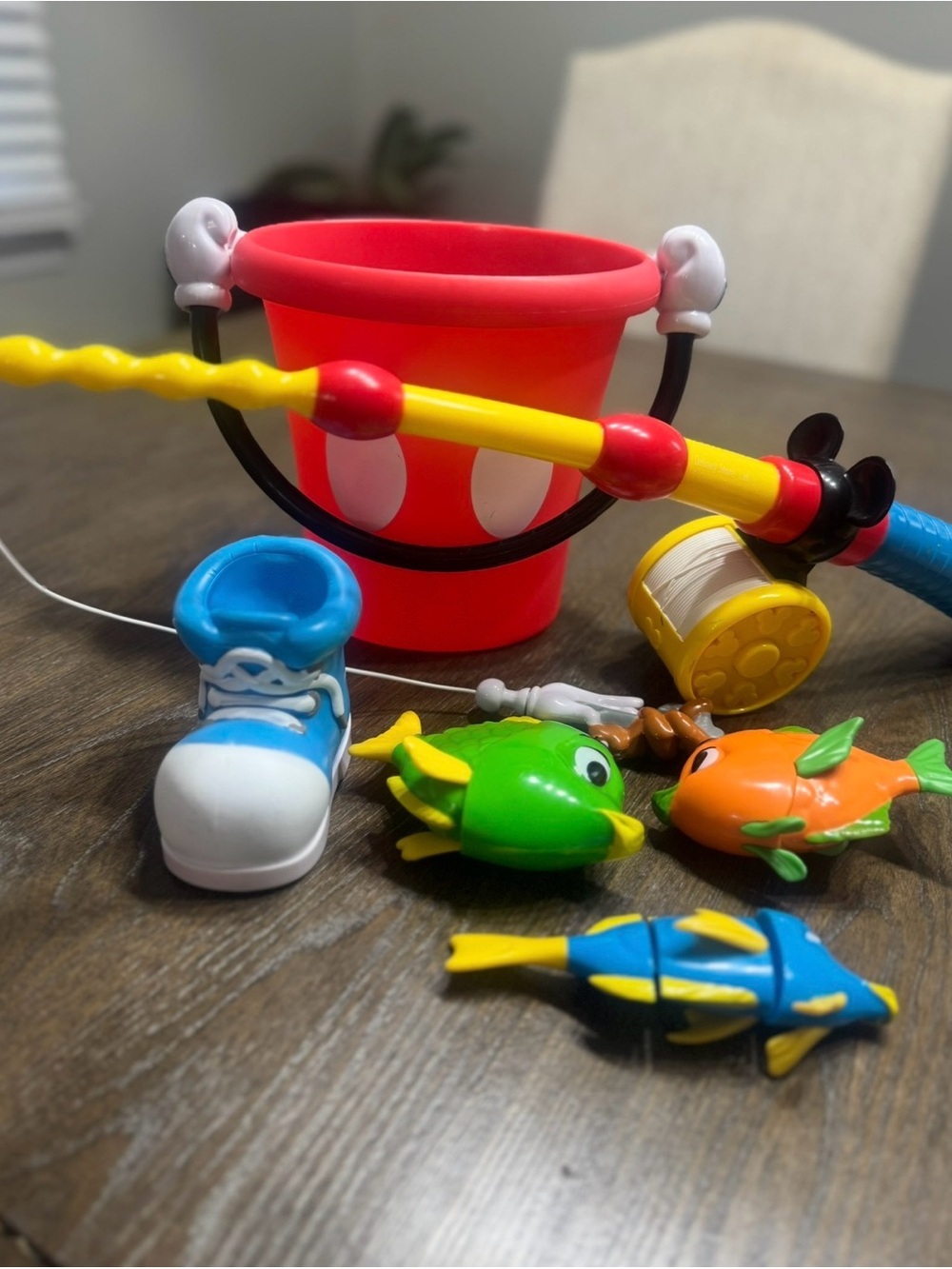 Disney Store Mickey Mouse Fishing Playset